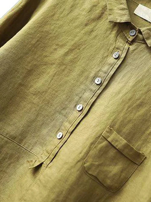 Aurelia® | Raffinata Camicia in Stile Naturale