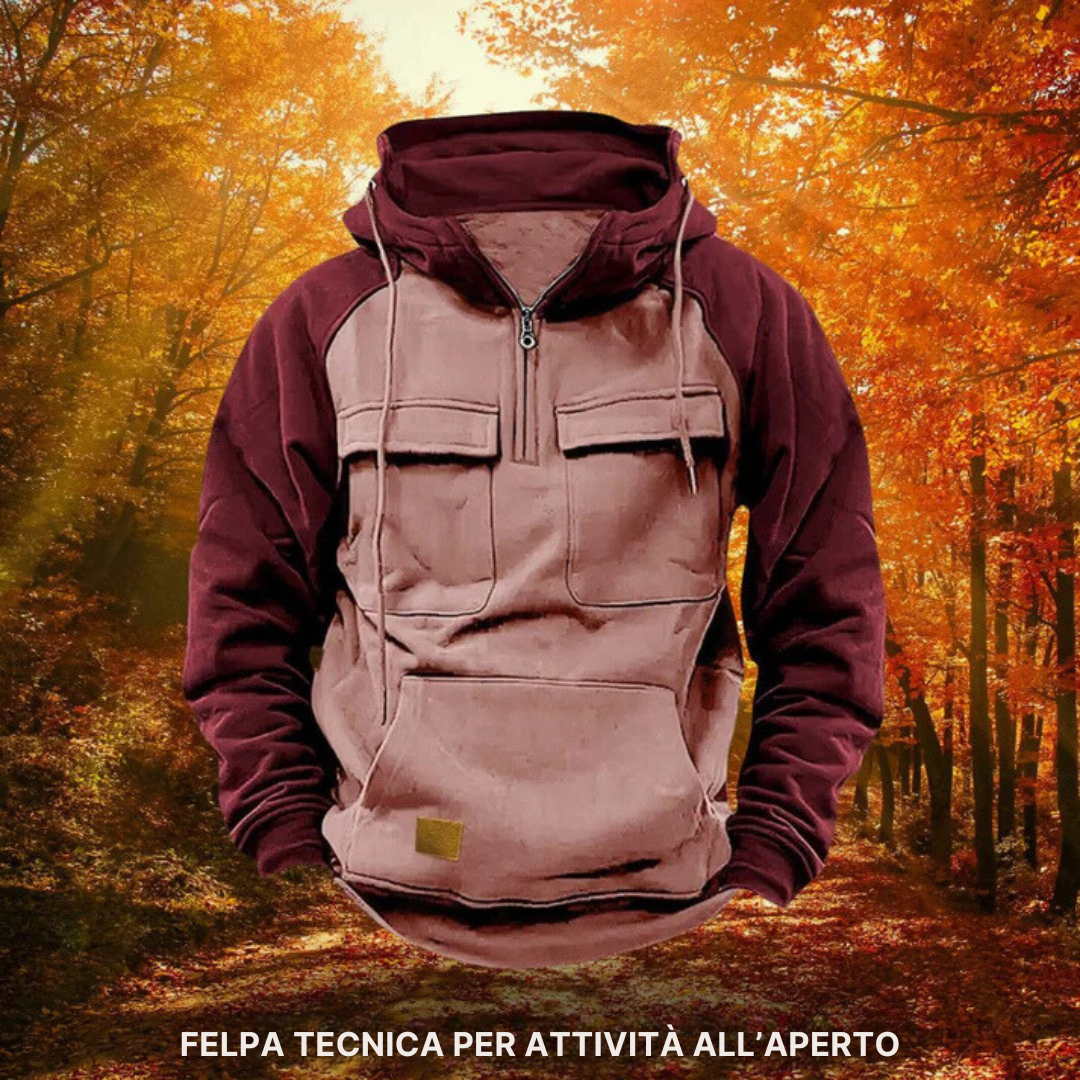 Hunter™ – Felpa Tecnica per Attività Outdoor