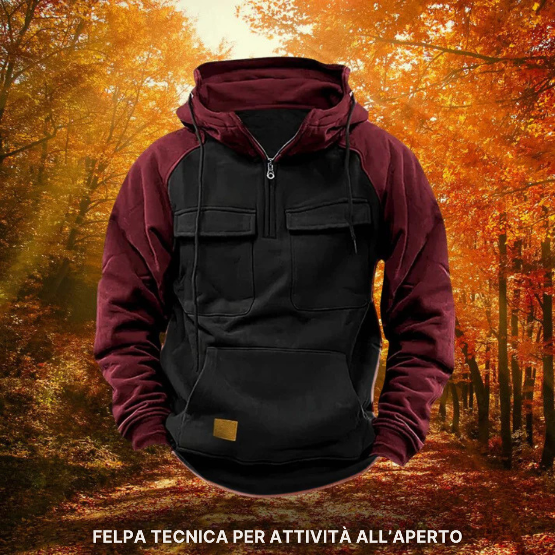 Hunter™ – Felpa Tecnica per Attività Outdoor