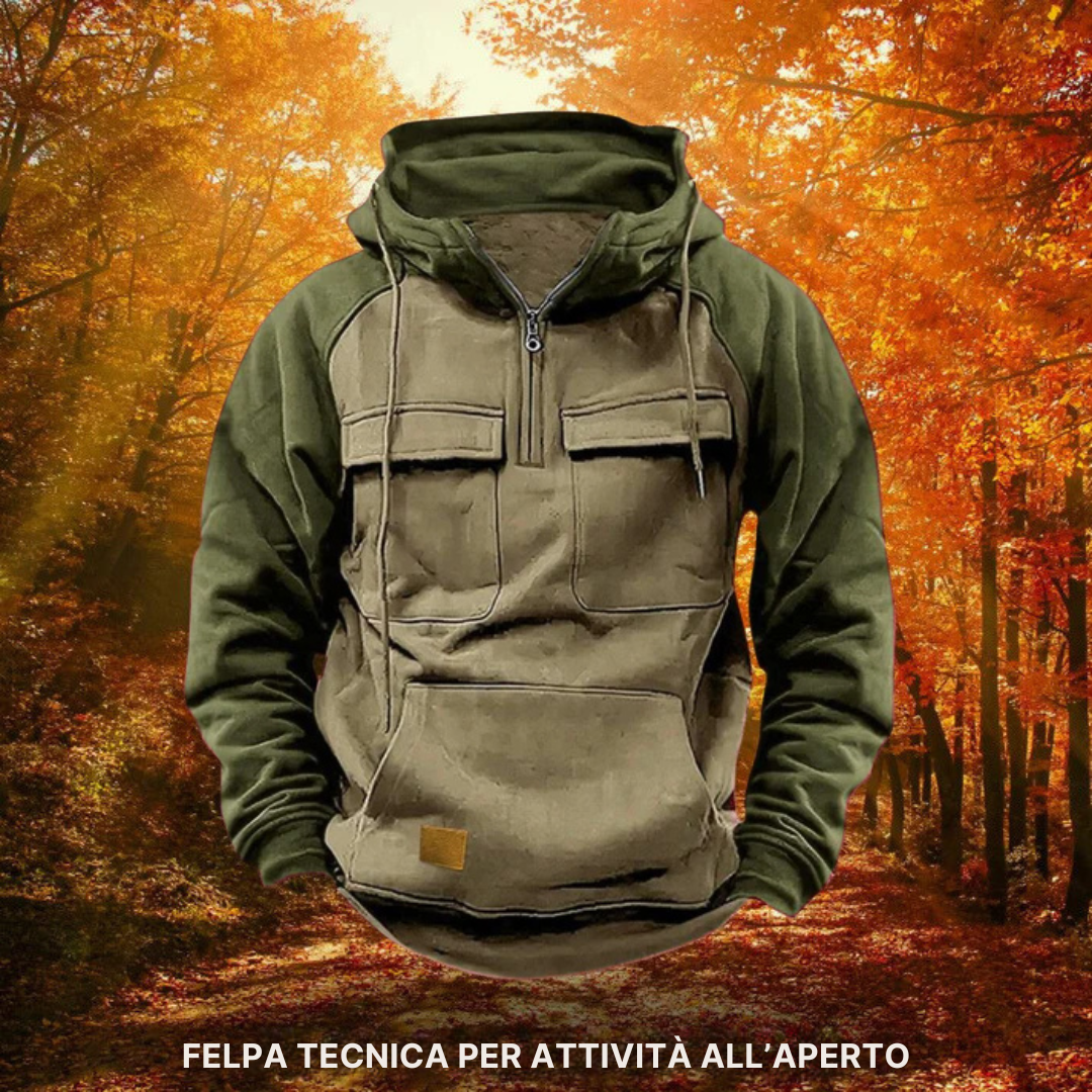 Hunter™ – Felpa Tecnica per Attività Outdoor