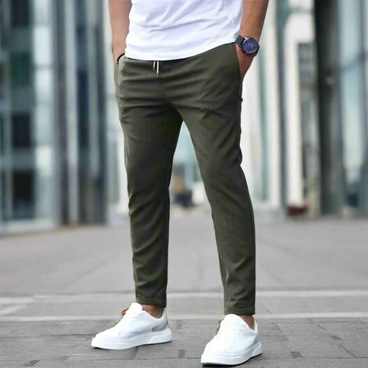 Luca - Pantaloni Jogger Eleganti con Cintura Regolabile