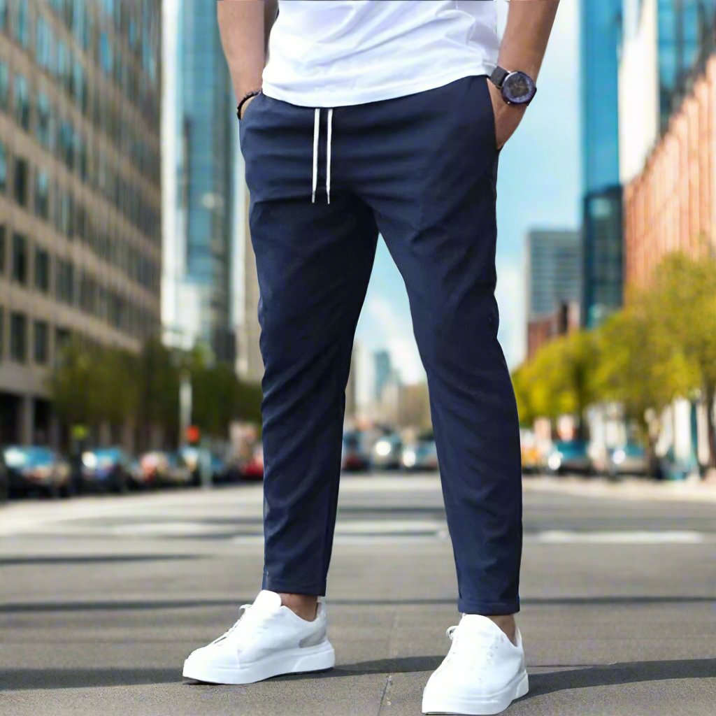 Luca - Pantaloni Jogger Eleganti con Cintura Regolabile