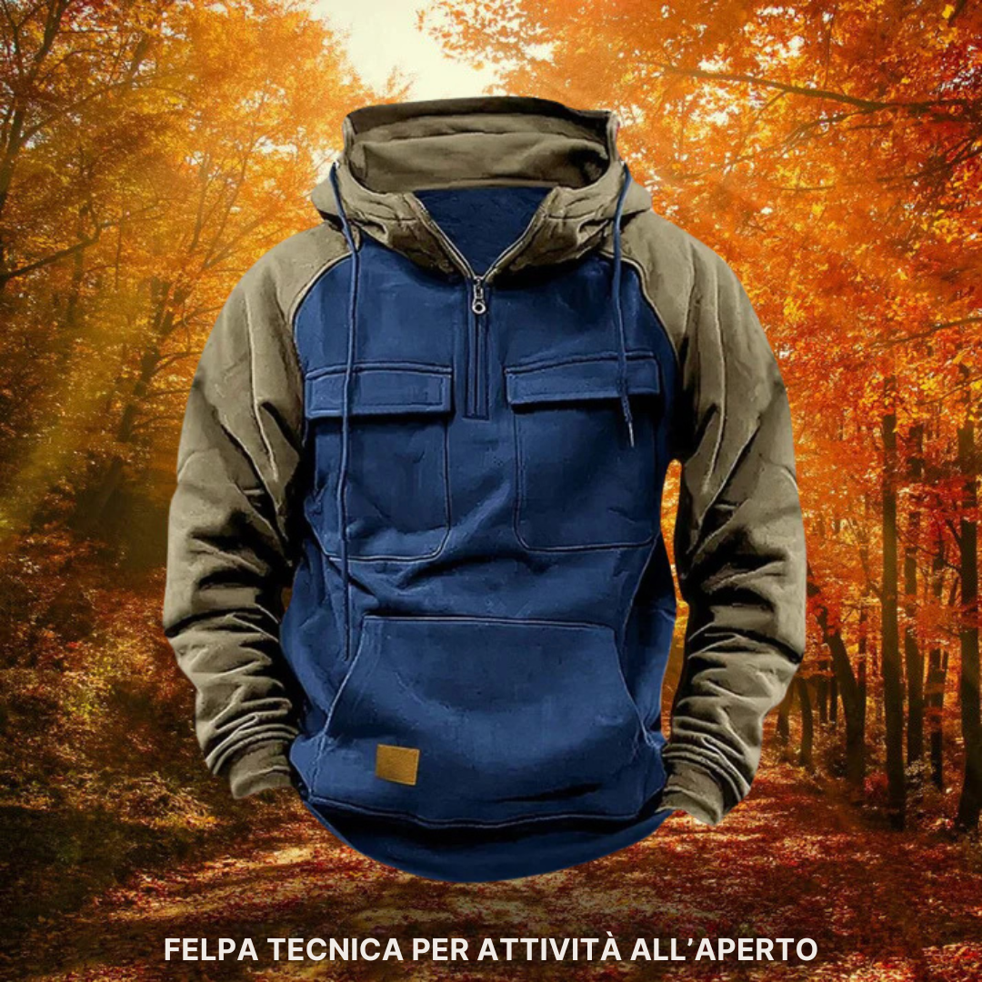 Hunter™ – Felpa Tecnica per Attività Outdoor