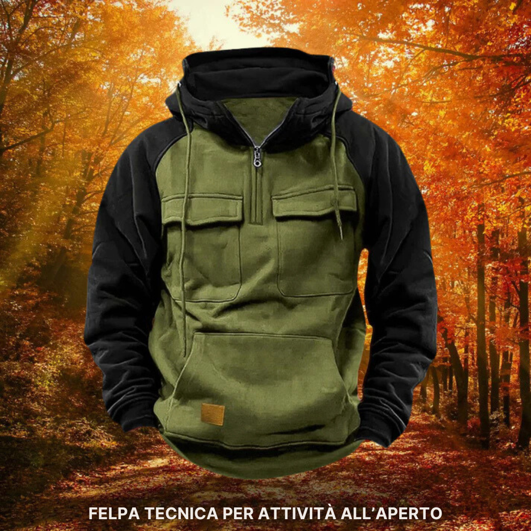 Hunter™ – Felpa Tecnica per Attività Outdoor