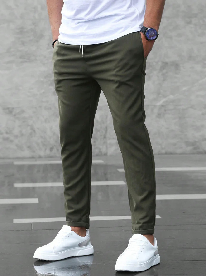 Luca - Pantaloni Jogger Eleganti con Cintura Regolabile