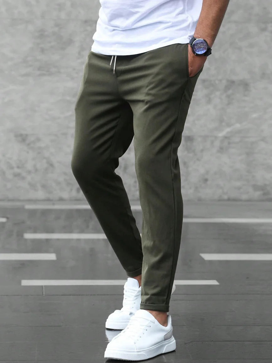 Luca - Pantaloni Jogger Eleganti con Cintura Regolabile