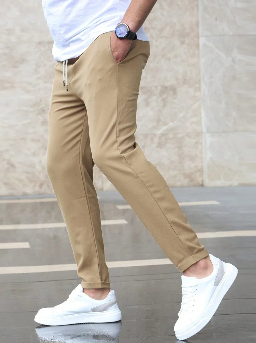 Luca - Pantaloni Jogger Eleganti con Cintura Regolabile