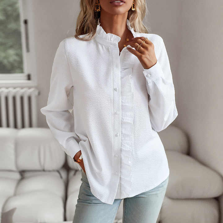 Lisa® | Camicia Elegante con Colletto a Polsino